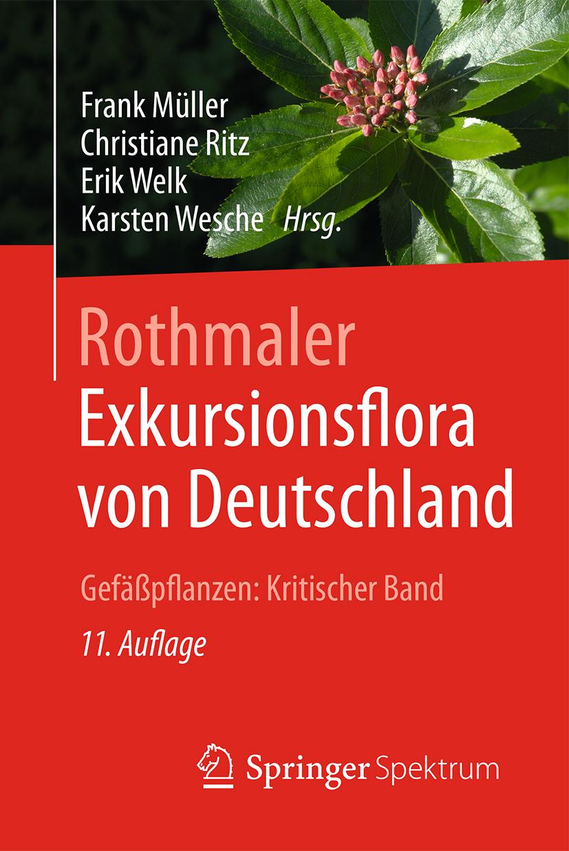 Buchcover: Rothmaler - Exkursionsflora von Deutschland