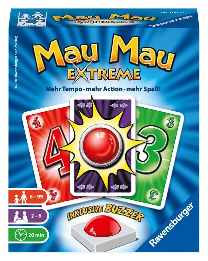 Buchcover: Mau Mau Extreme - Kartenspiel ab 6 Jahre