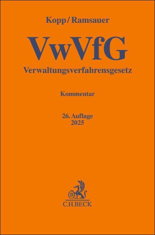 Verwaltungsverfahrensgesetz: Kommentar (Gelbe Erläuterungsbücher)