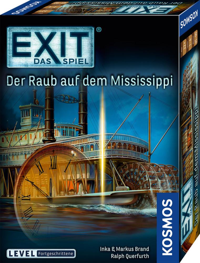 Buchcover: EXIT® - Das Spiel: Der Raub auf dem Mississippi