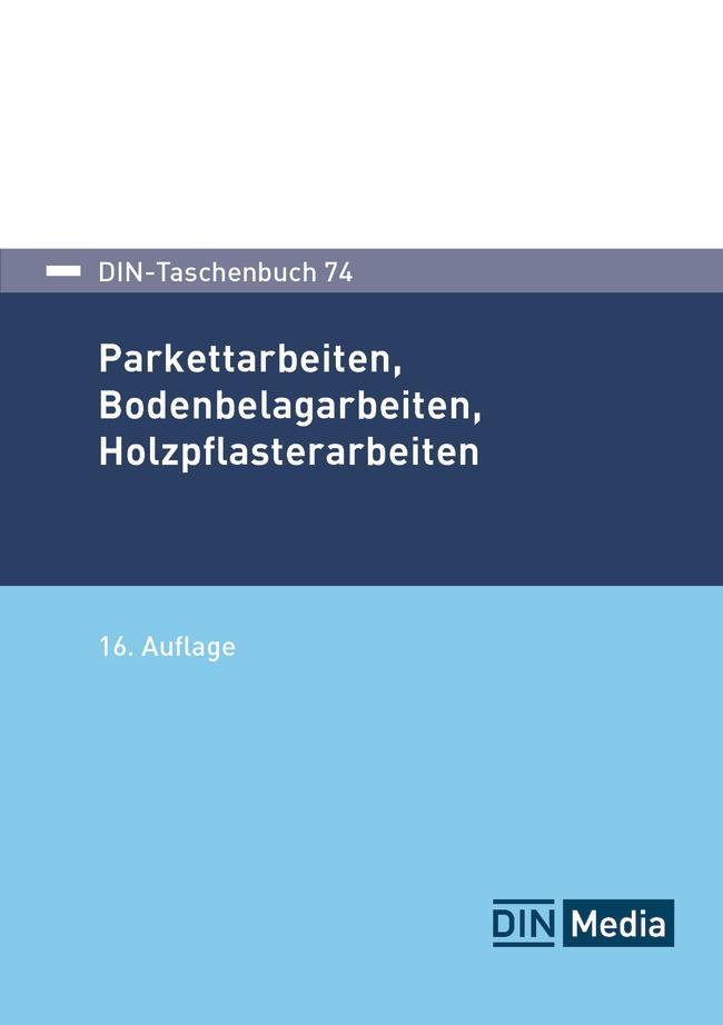 Buchcover: DIN-Taschenbuch 74