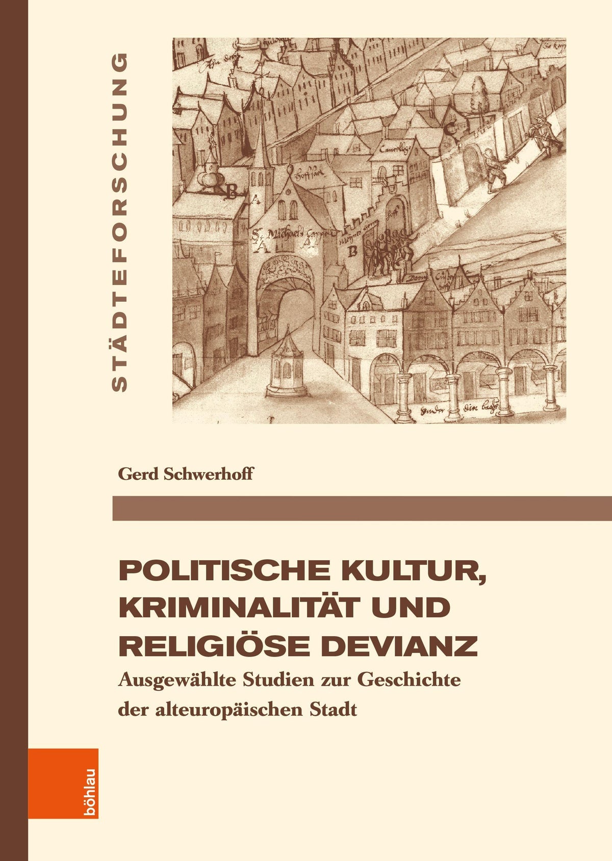 Buchcover: Politische Kultur, Kriminalität und religiöse Devianz
