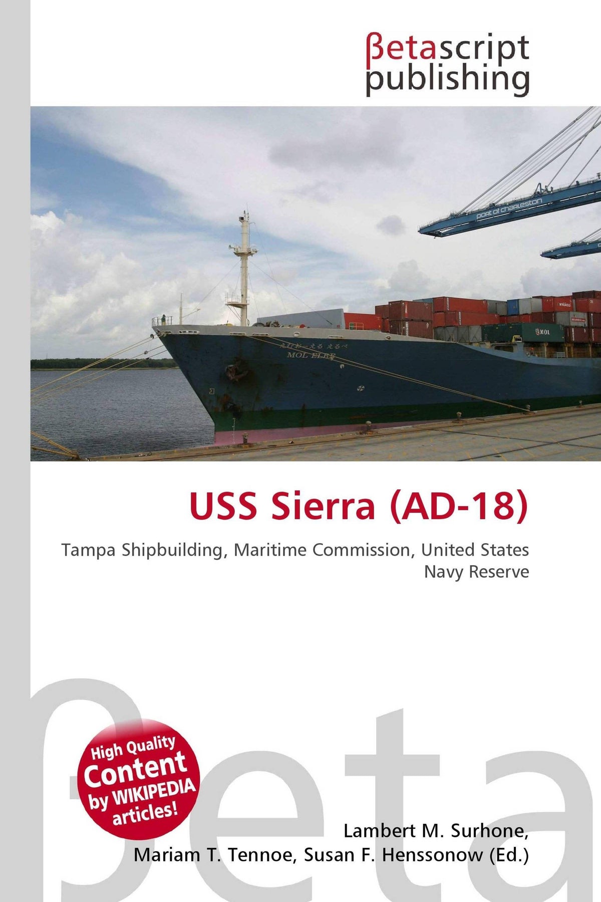 Buchcover: USS Sierra (AD-18)