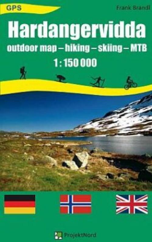 Hardangervidda 1 : 150 000