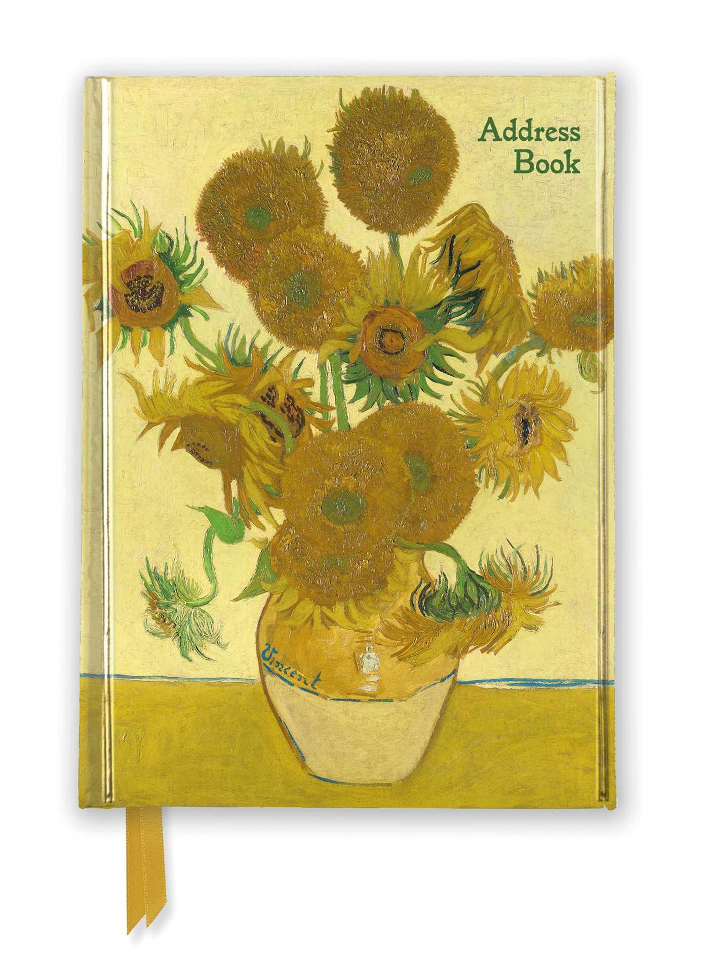 National Gallery: Vincent Van Gogh: Sunflowers (Address Book)