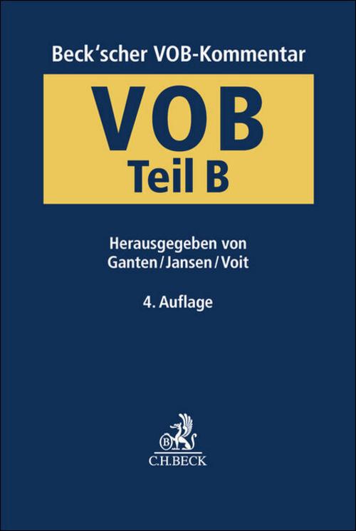 Beck'scher VOB-Kommentar  VOB Teil B