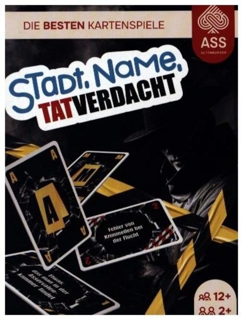 Buchcover: Stadt, Name, Tatverdacht