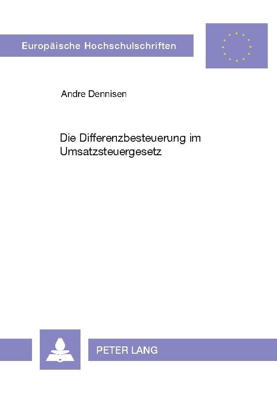Die Differenzbesteuerung im Umsatzsteuergesetz