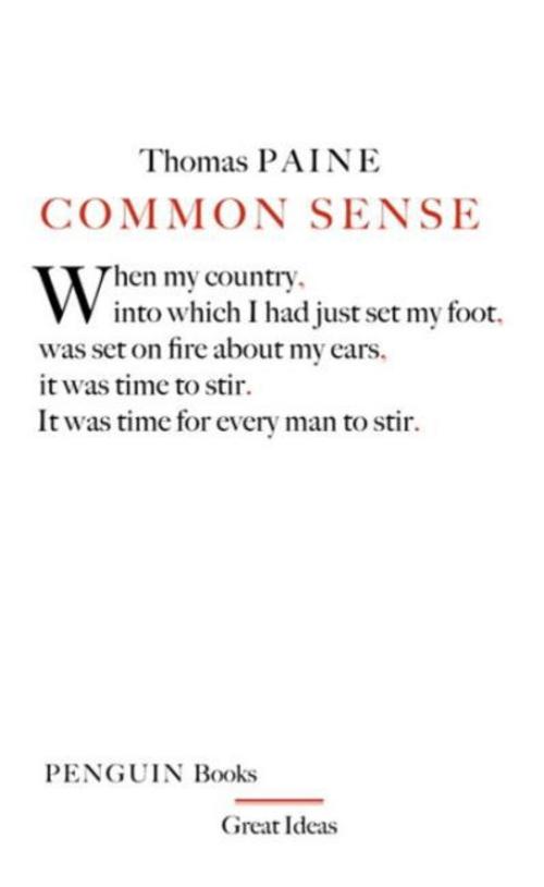 Buchcover: Common Sense