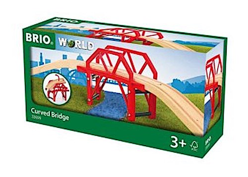 BRIO World - Bahnbrücke mit Auffahrten