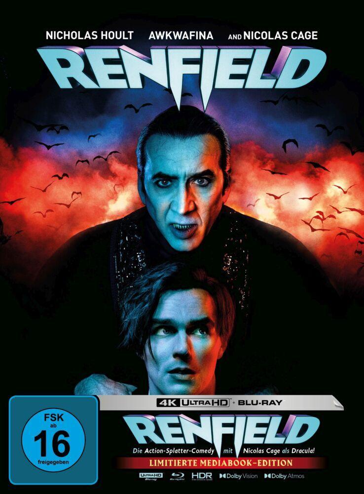 Renfield,1 4K UHD-Blu-ray + 1 Blu-ray (Limitierte Mediabook-Edition, Cover B)