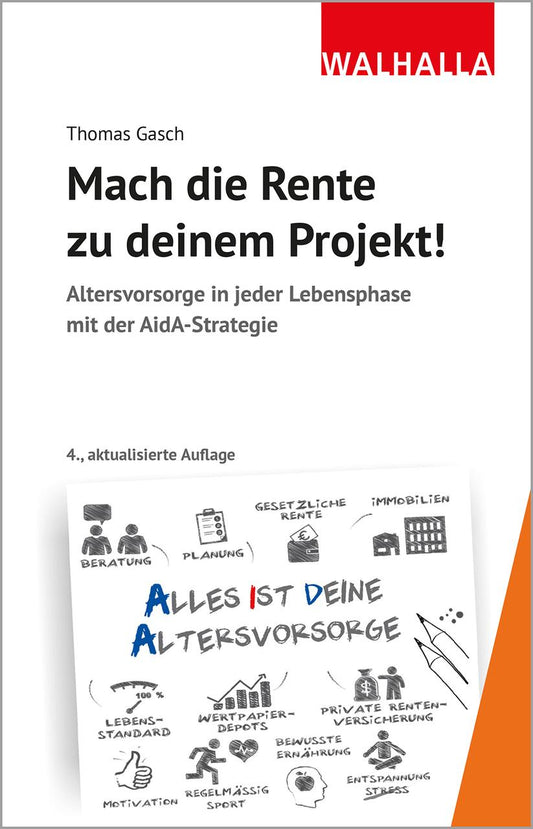 Buchcover: Mach die Rente zu deinem Projekt!
