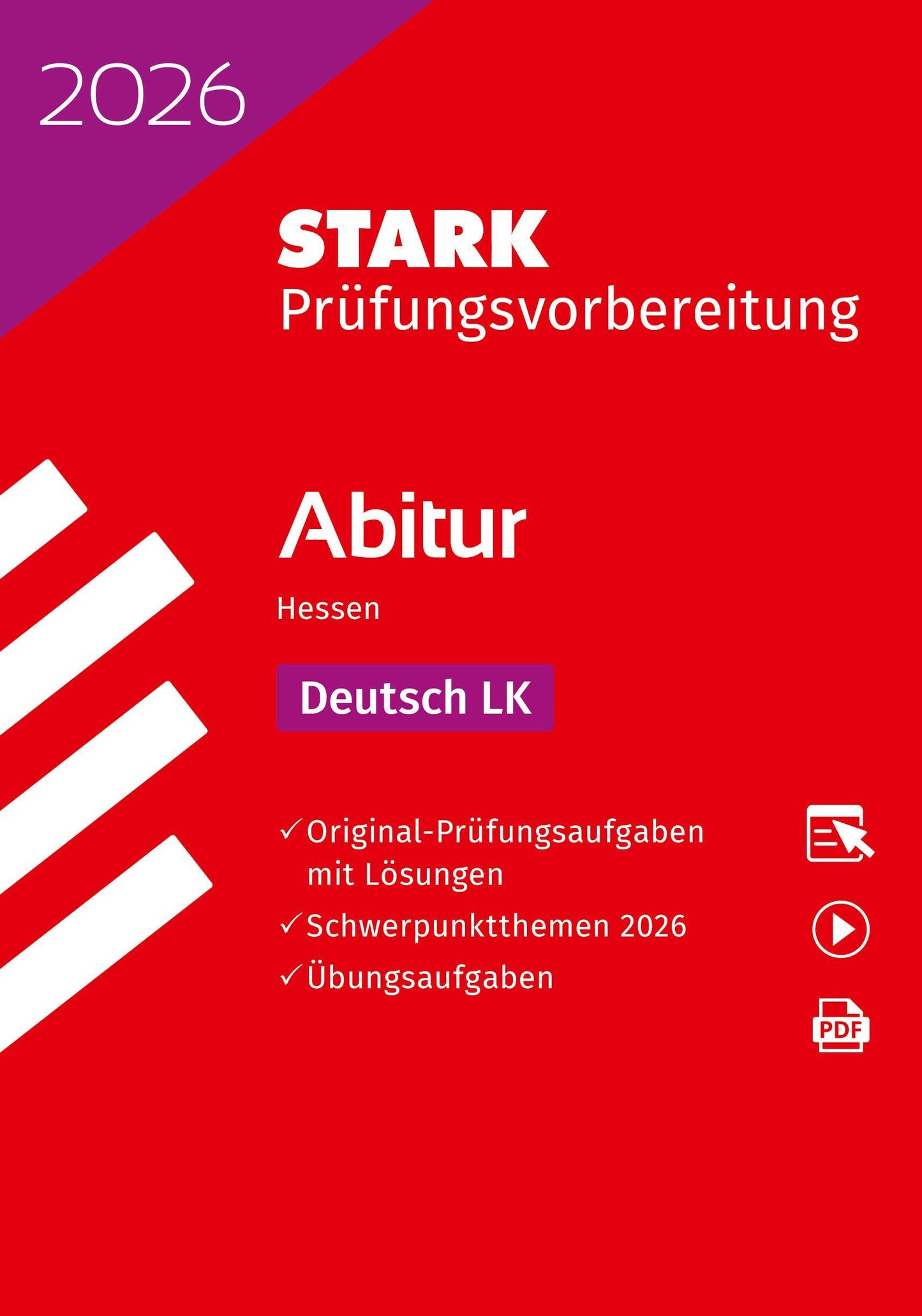 STARK Deutsch LK - Abitur 2026 Hessen - Prüfungsvorbereitung, m. 1 Buch, m. 1 Beilage
