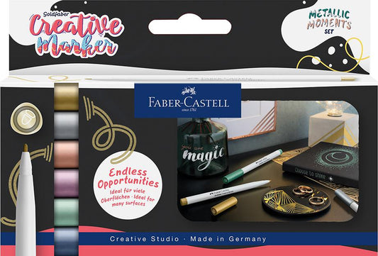 Goldfaber Creative Marker Metallic Moments 1.5 6er