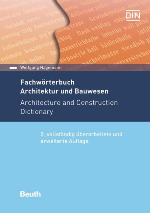 Buchcover: Fachwörterbuch Architektur und Bauwesen