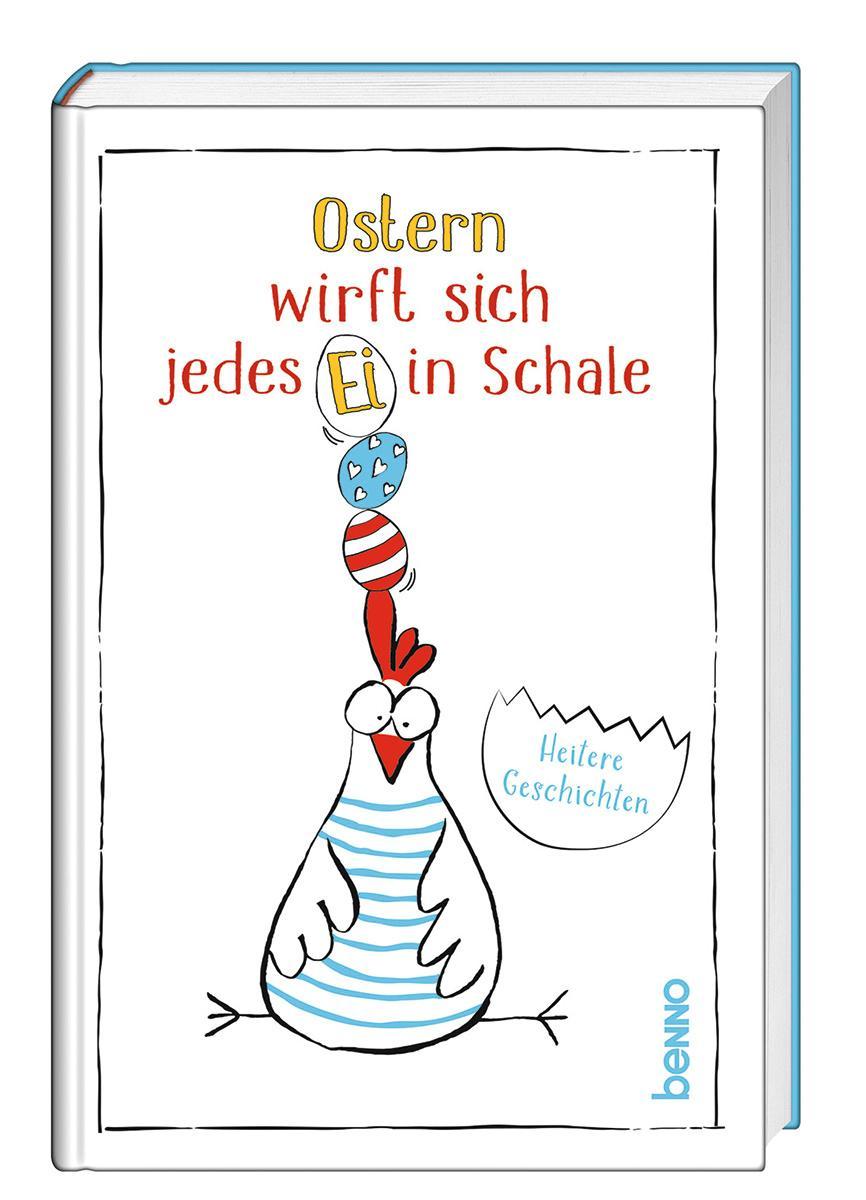 Ostern wirft sich jedes Ei in Schale