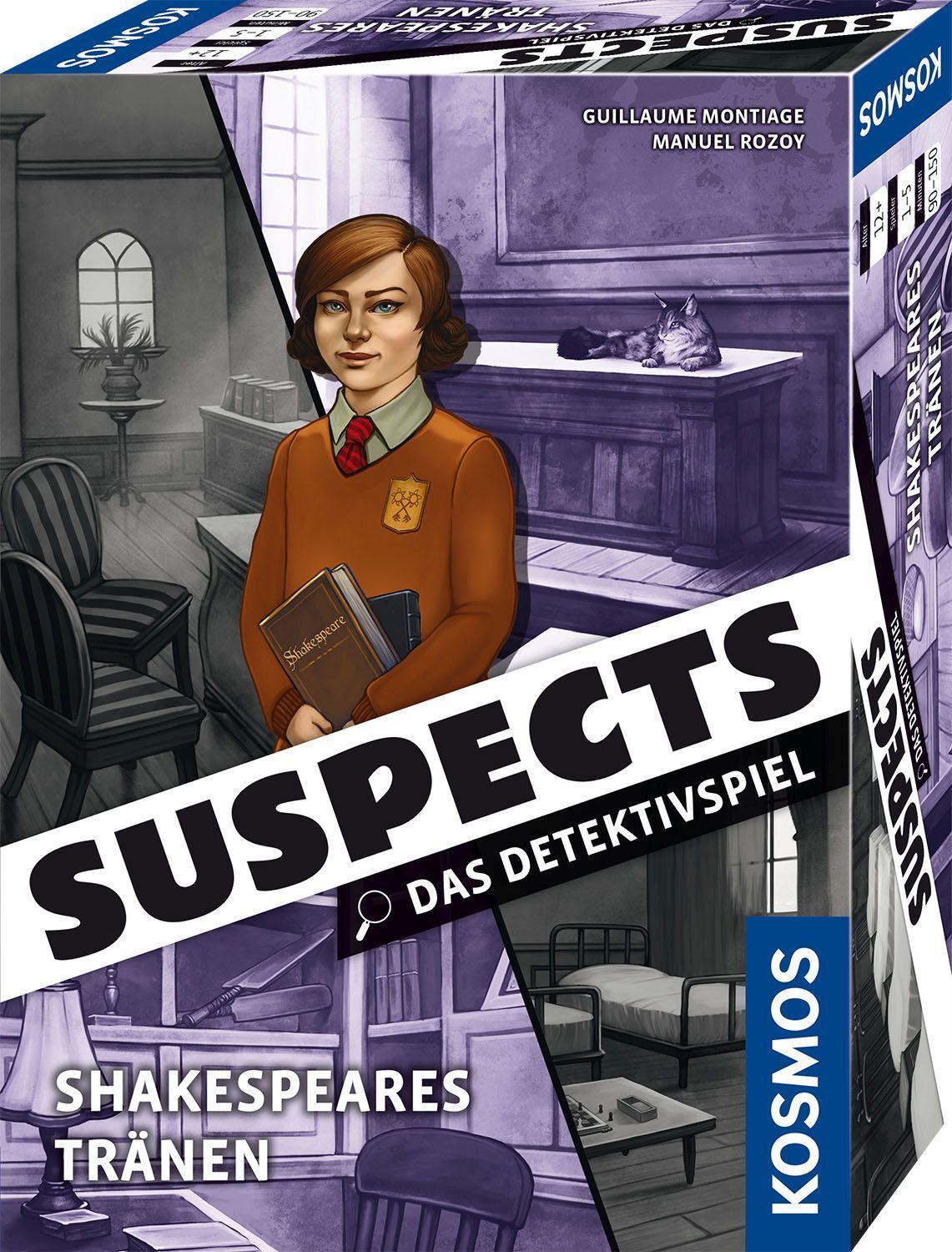 Buchcover: Suspects - Shakespeares Tränen