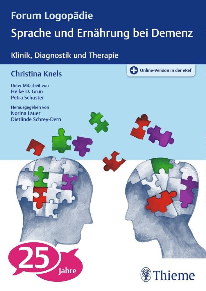 Buchcover: Sprache und Ernährung bei Demenz