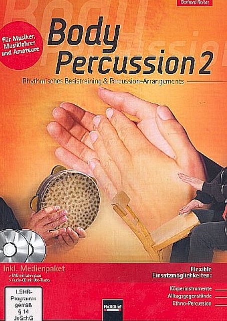 Body Percussion 2 mit 2 CD's