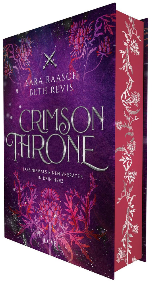 Crimson Throne (Spy and Guardian 1): Enemies to Lovers-Romantasy in einem epischen Roman um Feenmagie, Verrat und tödliche Intrigen am schottischen Hof