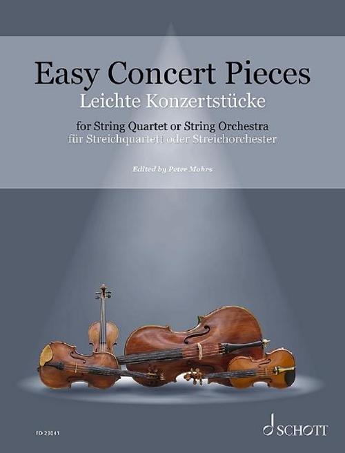 Easy Concert Pieces für Streichquartett oder Streichorchester