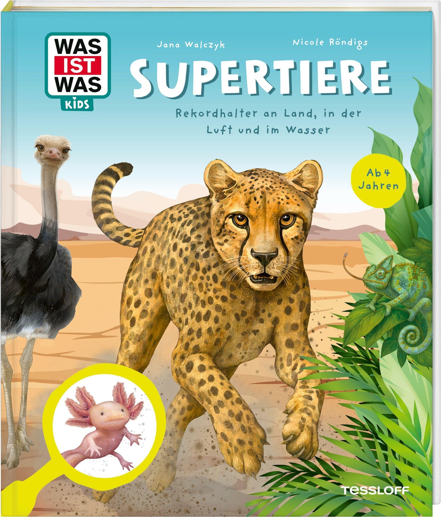 Röndigs, Nicole/WAS IST WAS Kids Supertiere. Rekordhalter an Land, in der Luft und im Wass