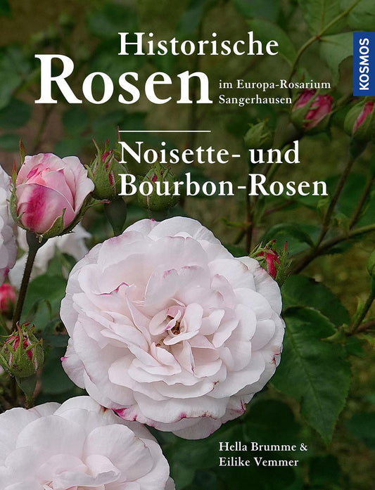 Buchcover: Historische Rosen im Europa Rosarium Sangerhausen: Noisette- und Bourbon-Rosen