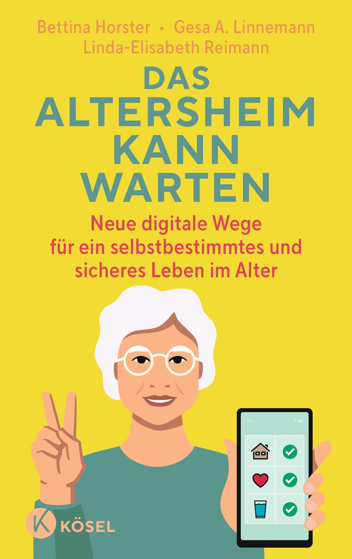 Buchcover: Das Altersheim kann warten