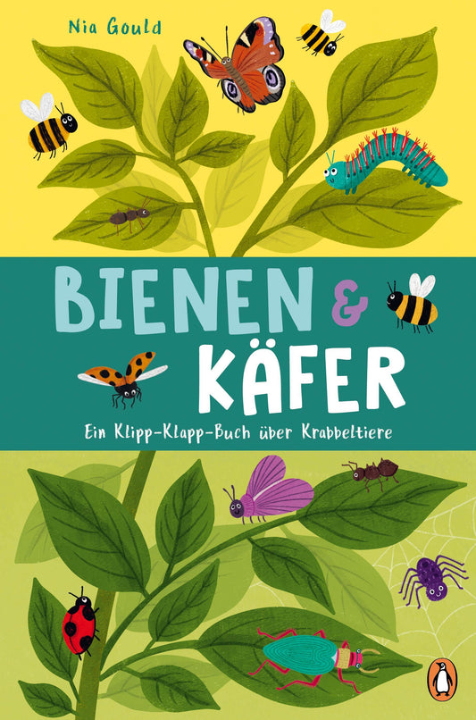 Littleboy, Molly/Bienen & Käfer - Ein Klipp-Klapp-Buch über Krabbeltiere