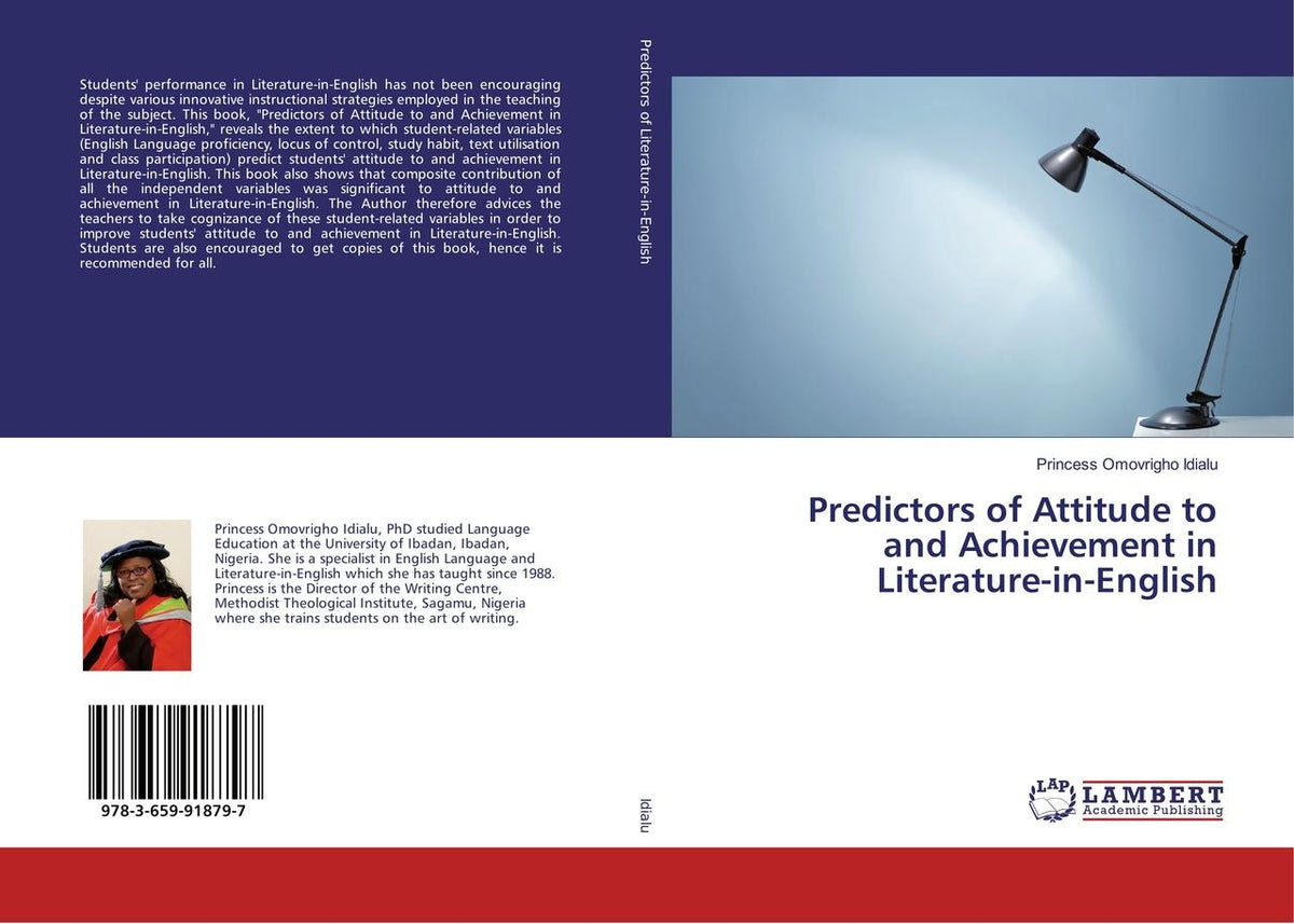 Buchcover: Predictors of Attitude to and Achievement in Literature-in-English
