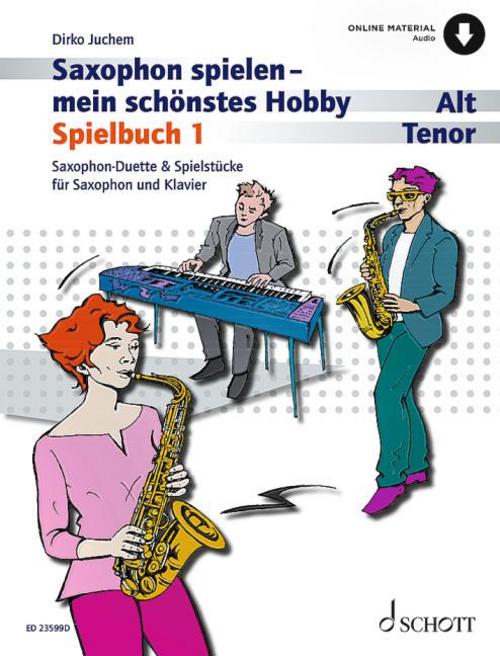Buchcover: Saxophon spielen - mein schönstes Hobby