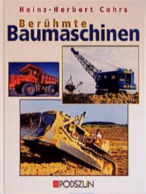 Buchcover: Berühmte Baumaschinen