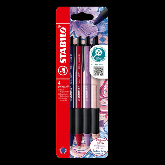 STABILO pointball NatureCOLORS Wildflower 4er