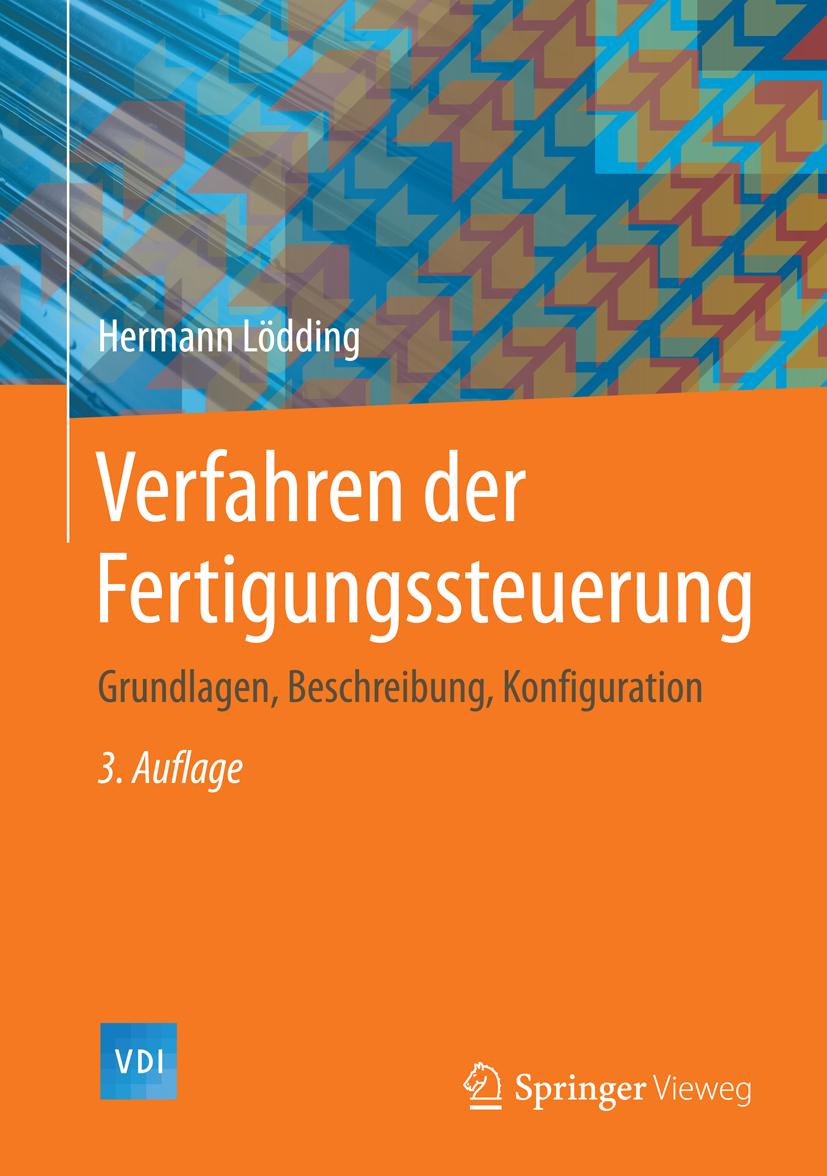 Buchcover: Verfahren der Fertigungssteuerung