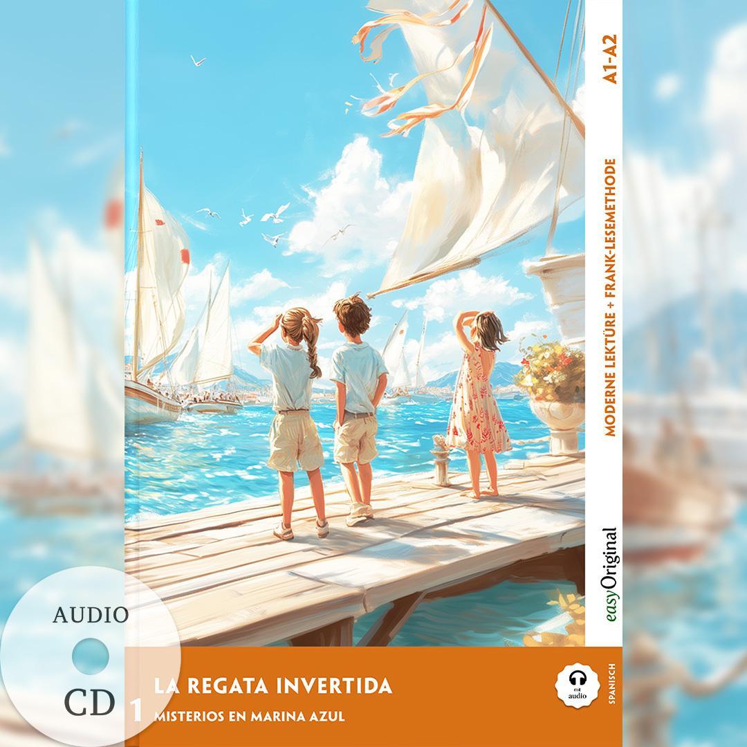 La Regata Invertida - Spanische Krimi-Lektüre A1-A2 (+ Audio-CD)