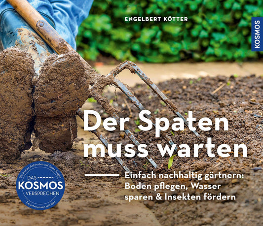 Buchcover: Der Spaten muss warten