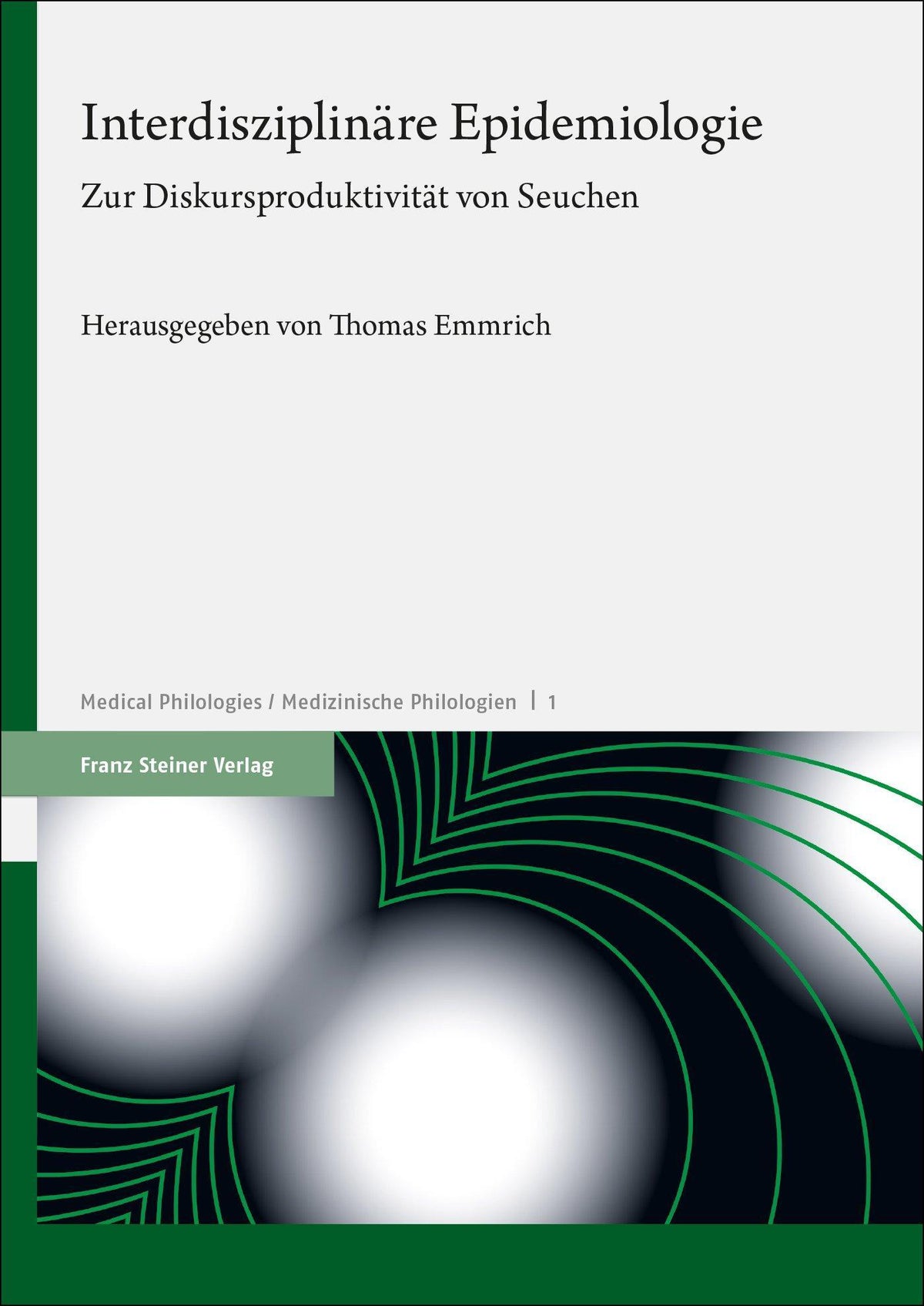 Buchcover: Interdisziplinäre Epidemiologie