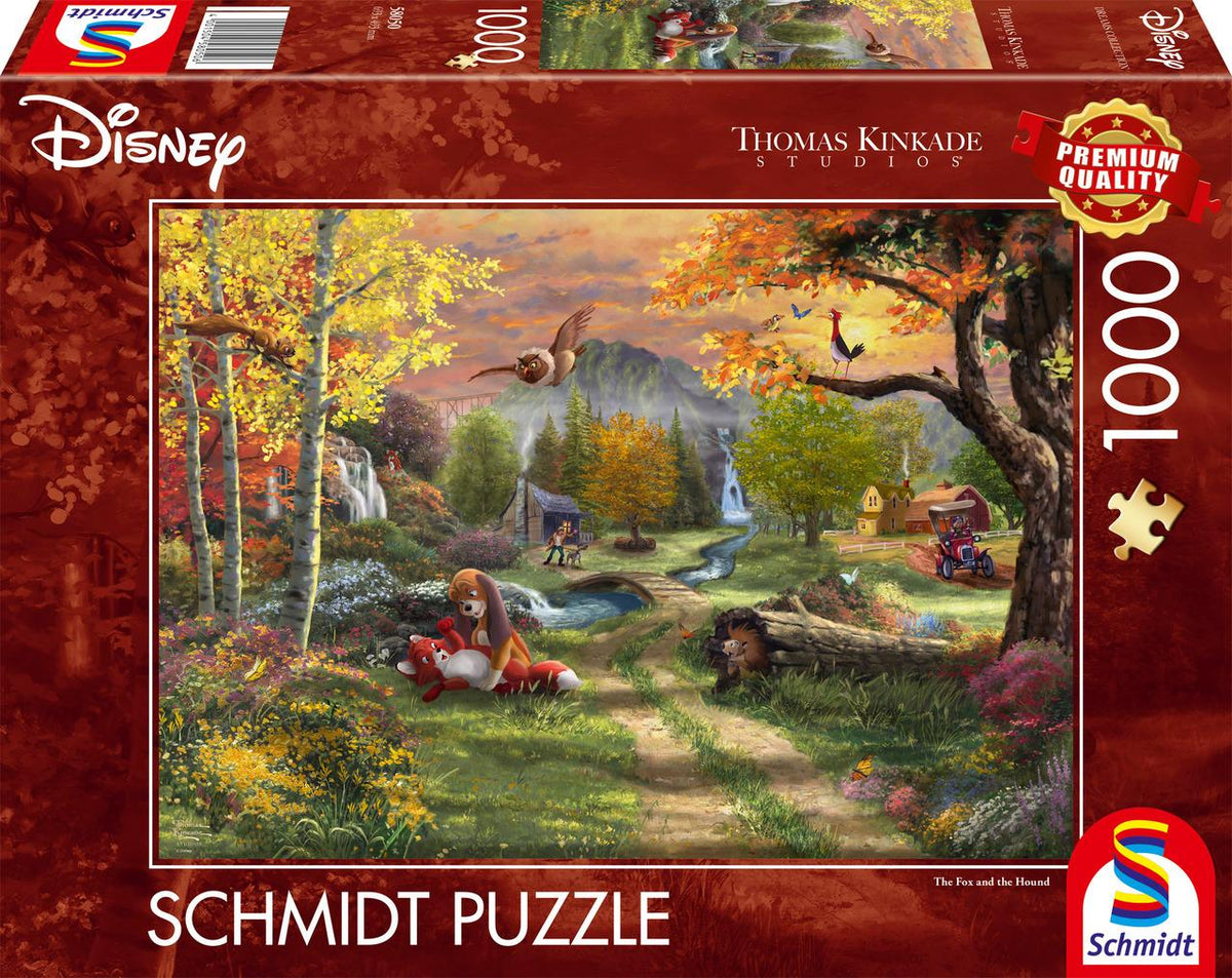 Buchcover: Thomas Kinkade Studios - Disney: Fox and the Hound