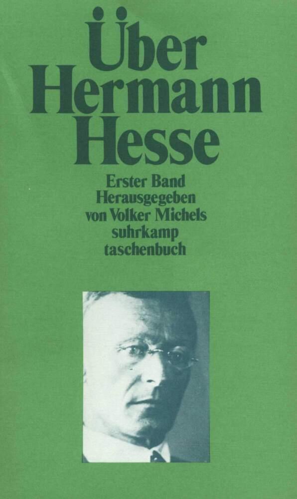 Buchcover: Über Hermann Hesse.Bd.1