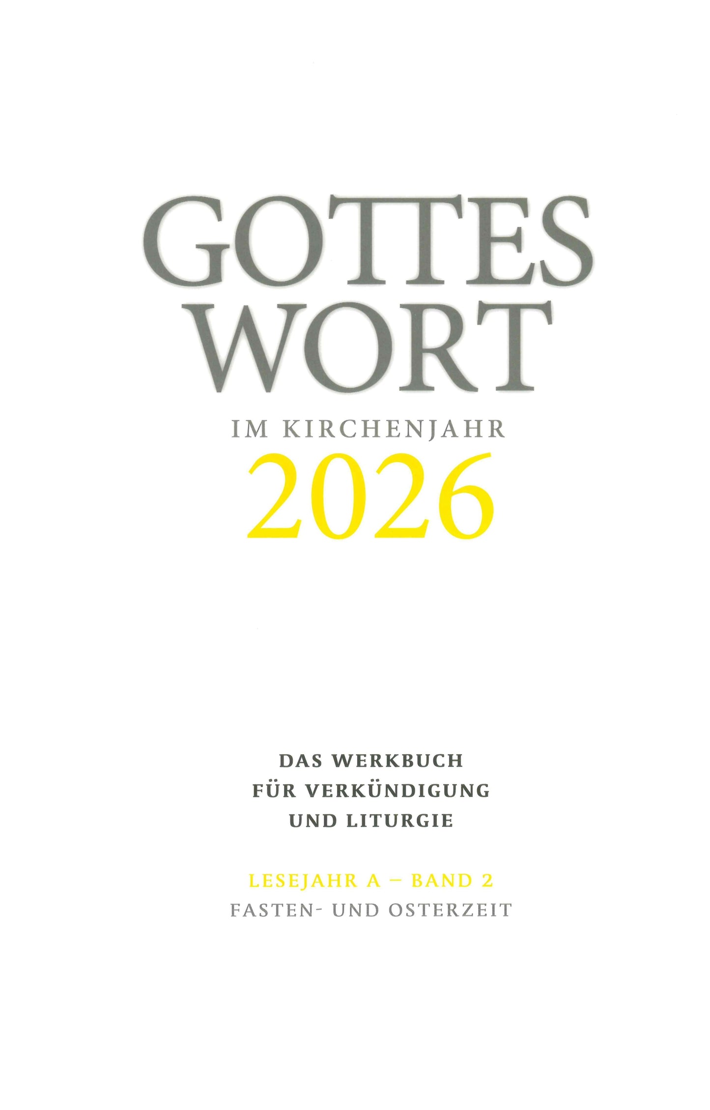 Gottes Wort im Kirchenjahr
