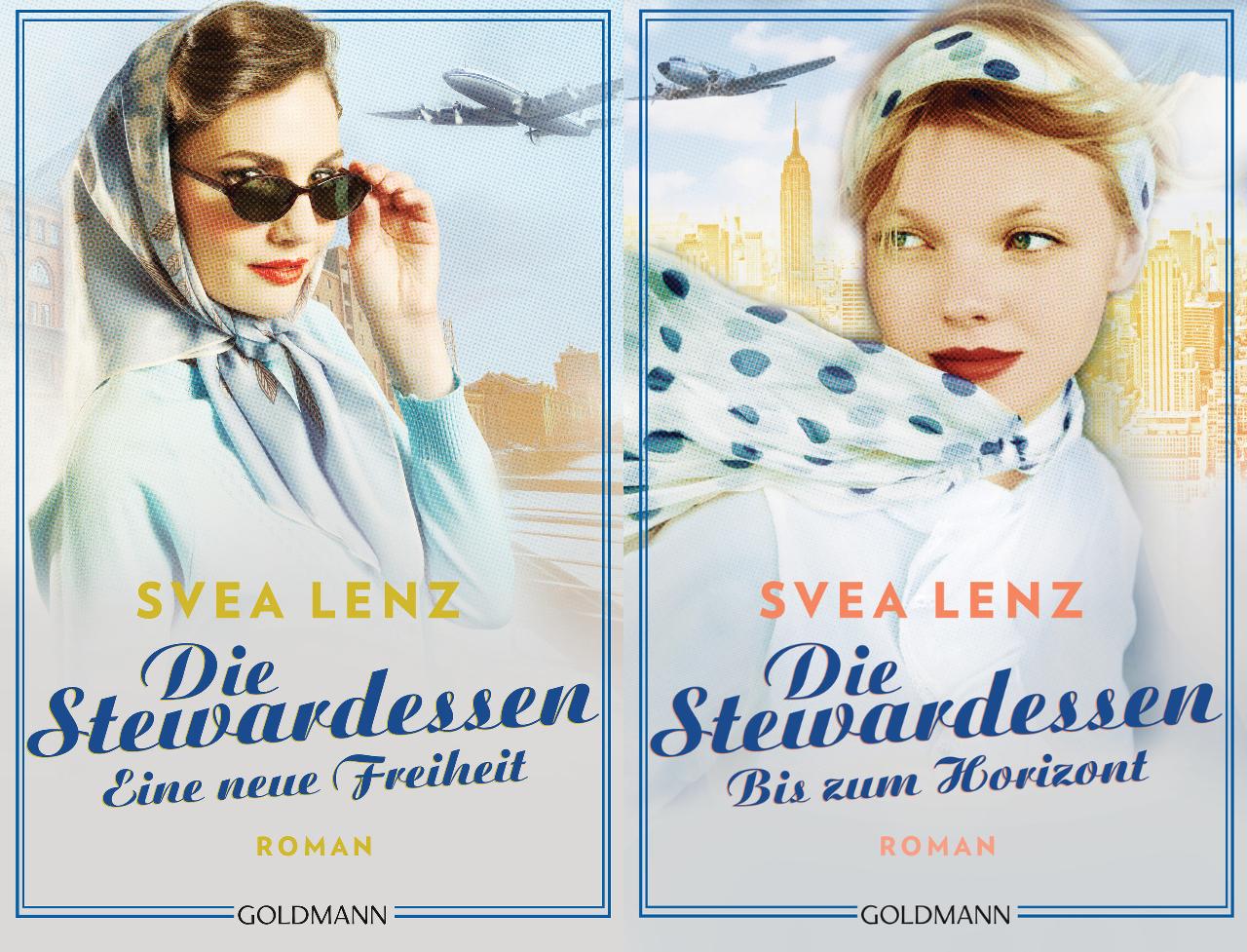Die Stewardessen-Reihe Band 1+2 plus 1 exklusives Postkartenset