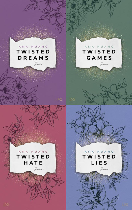 Die Twisted-Reihe Band 1-4 plus 1 exklusives Postkartenset