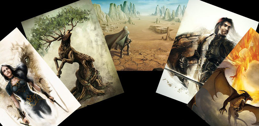 GAME OF THRONES: Feuer kann einen Drachen nicht töten + Drachen - Die geflügelten Bestien + 1 exklusives Postkartenset