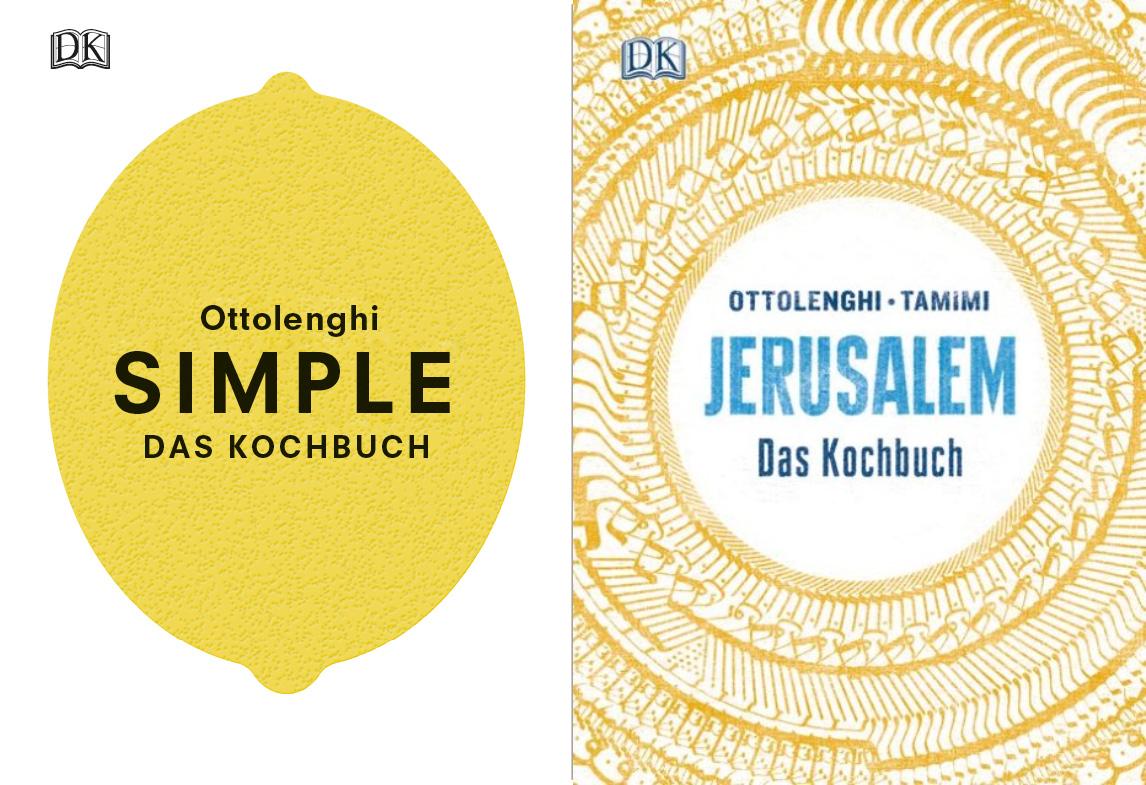 Simple + Jerusalem 2 Kochbücher im Set plus 1 exklusives Postkartenset
