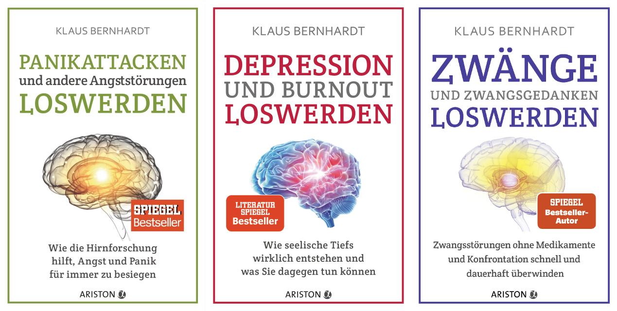 Loswerden...3 Bücher von Klaus Bernhardt im Set + 1 exklusives Postkartenset