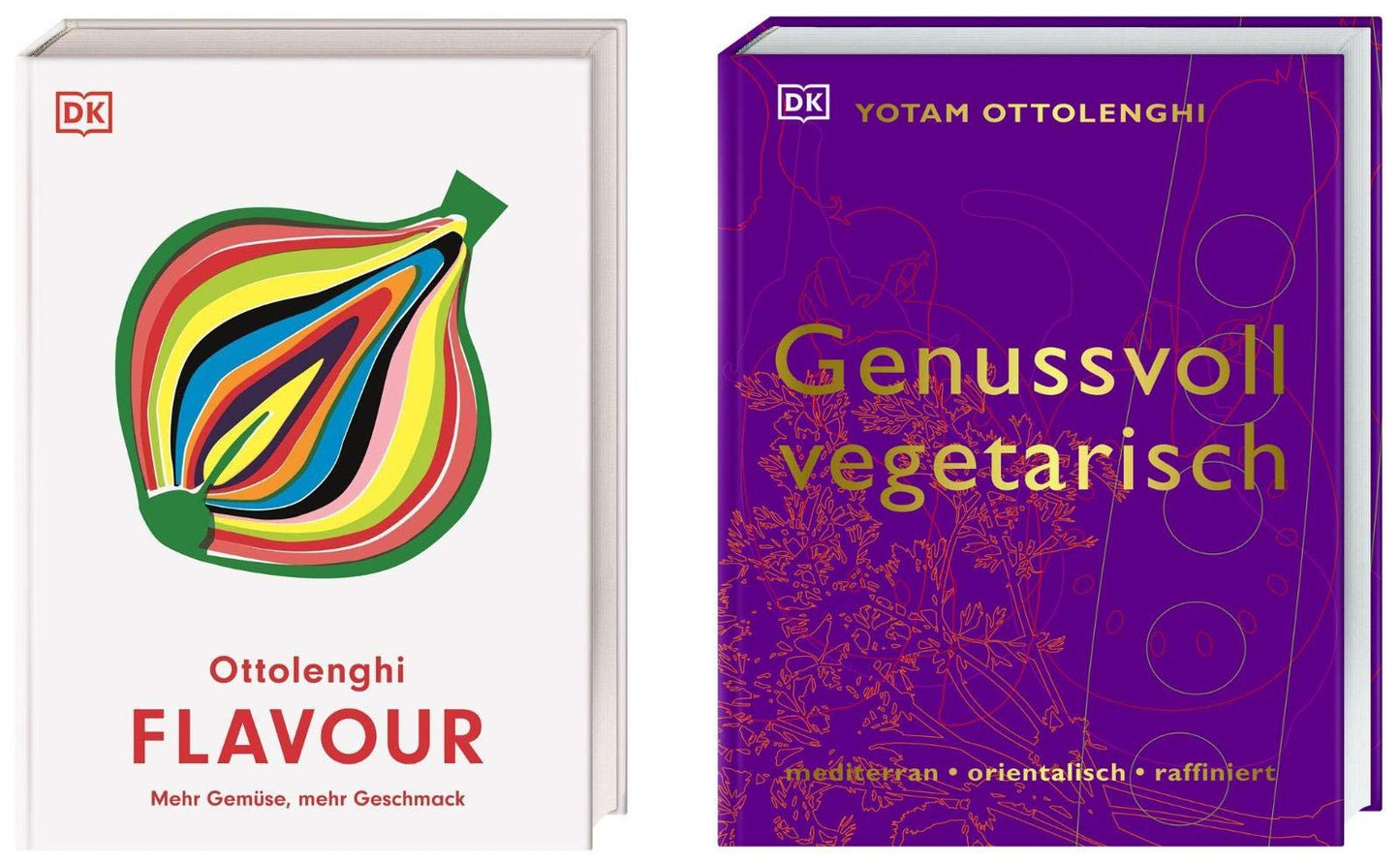 Flavour + Genussvoll vegetarisch von Yotam Ottolenghi + 1 exklusives Postkartenset