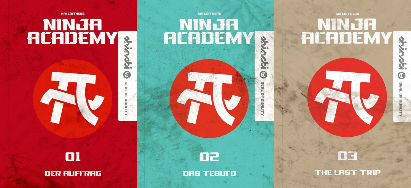 Ninja Academy Band 1-3 plus 1 exklusives Postkartenset