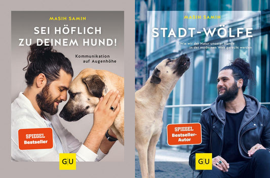 Sei höflich zu deinem Hund! + Stadt-Wölfe von Masih Samin + 1 exklusives Postkartenset