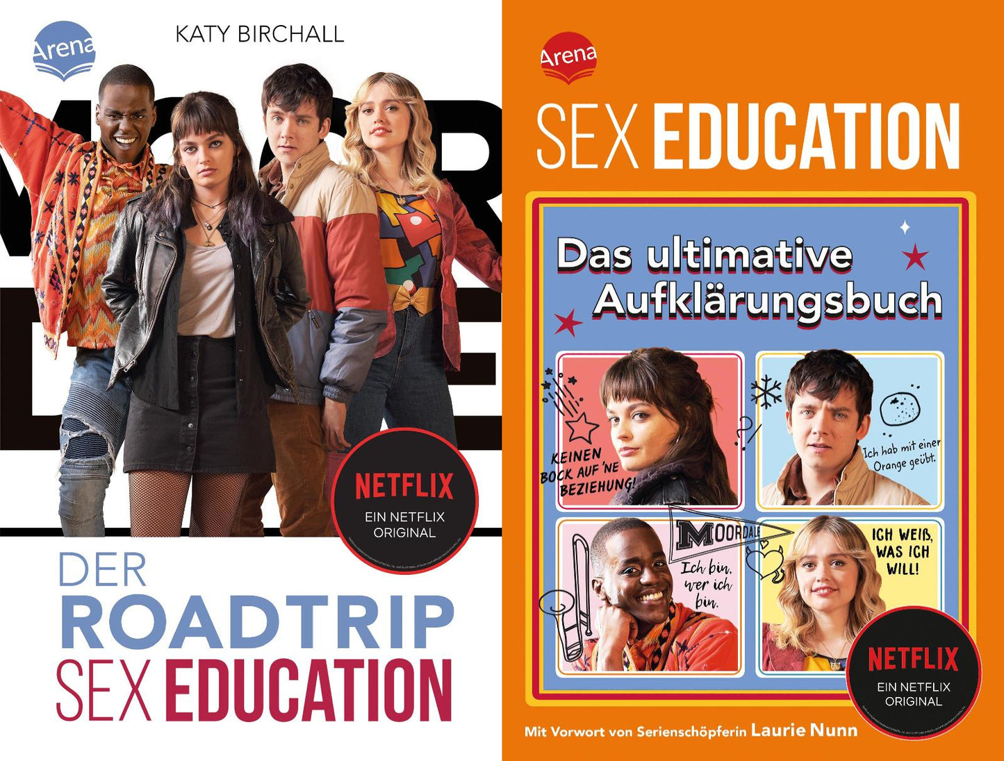Sex Education: Der Roadtrip + Das Aufklärungsbuch zur Netflix-Serie + 1 exklusives Postkartenset