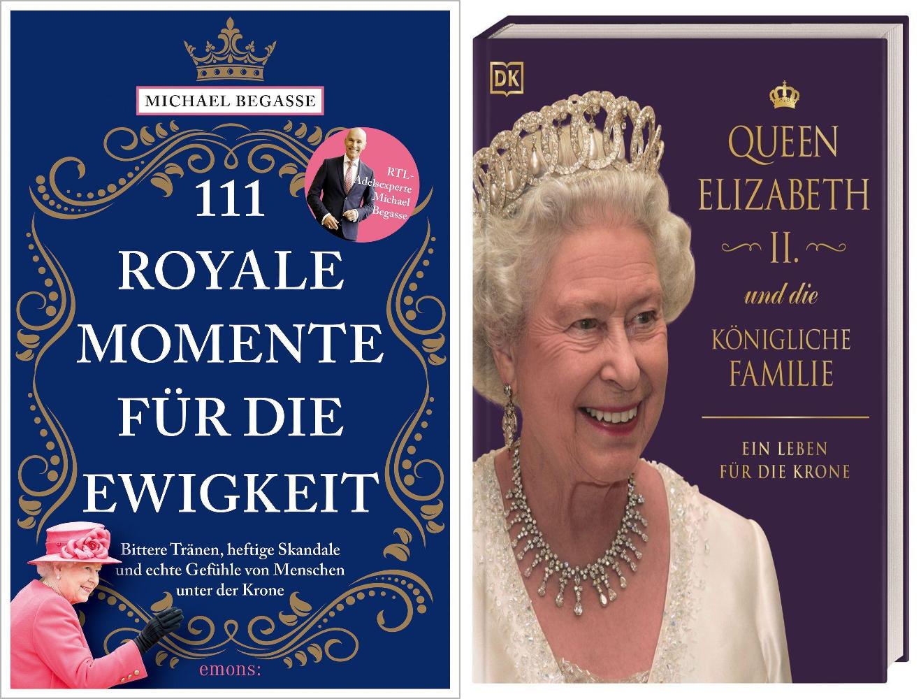 111 royale Momente + Familienchronik zu Queen Elizabeth II plus 1 exklusives Postkartenset
